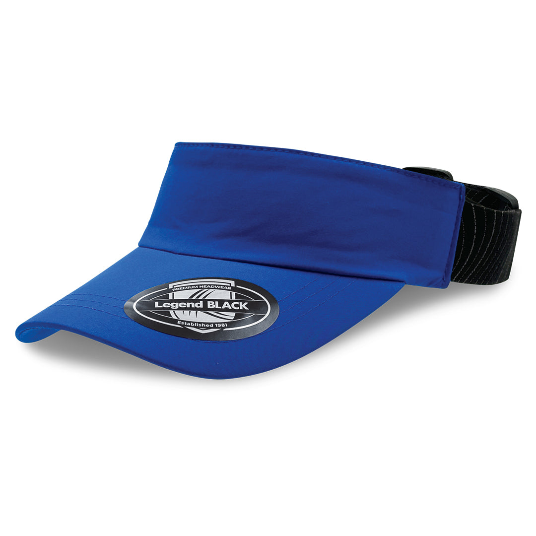 House of Uniforms The Altitude Sports Visor Legend Royal