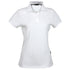 House of Uniforms The Airlie Polo | Ladies | Short Sleeve Stencil White