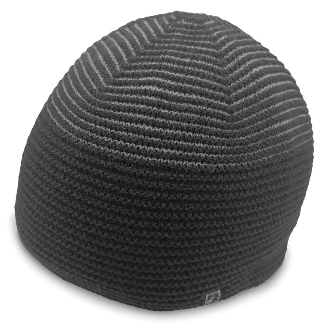 House of Uniforms The Ridge Beanie Legend Black Black/Grey