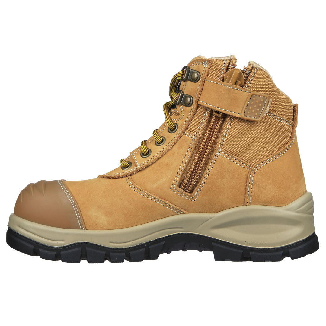House of Uniforms The SKX Composite Toe Work Boot | Ladies Skechers Footwear Wheat