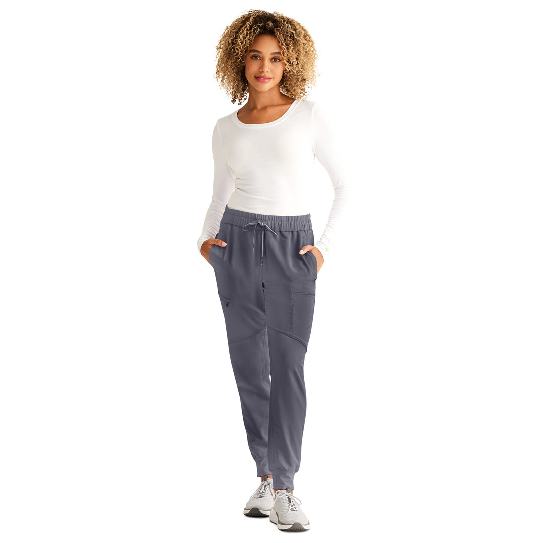 House of Uniforms The Naya Jogger Pant | Ladies Healing Hands Pewter