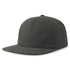 House of Uniforms The Cruz Organic Cotton Flat Peak Cap | Atlantis Atlantis Headwear Dark Grey