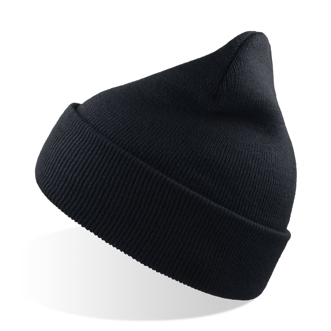 House of Uniforms The Recycled Wind Beanie | Atlantis | Adults Atlantis Headwear Navy