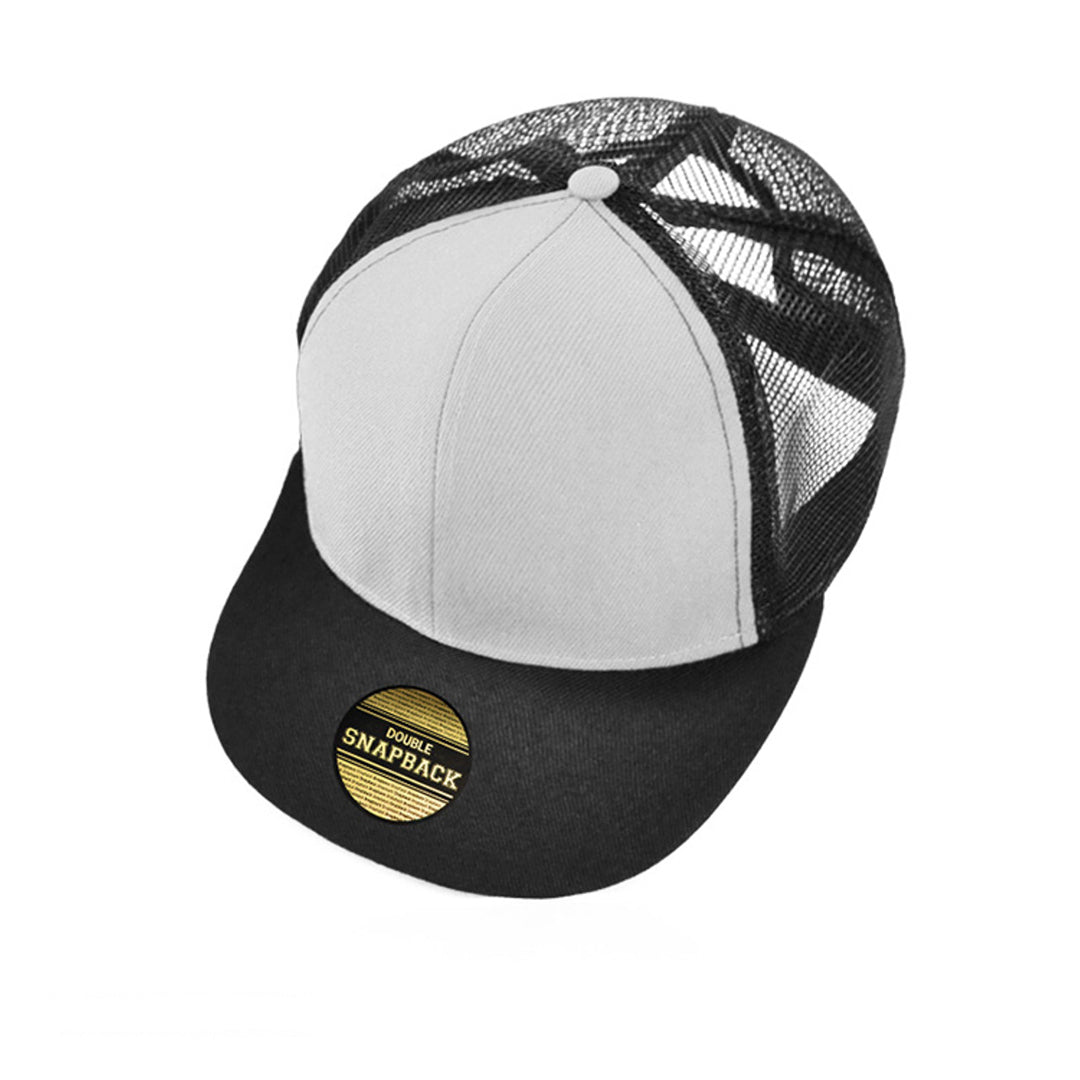 House of Uniforms The Snapback Cap | Kids Grace Collection White/Black