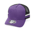 House of Uniforms The A Frame Striped Cap | Kids Grace Collection Purple/Black