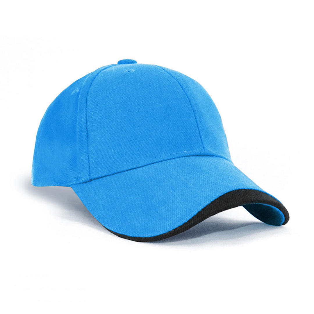 House of Uniforms The Sandwich Cap | Kids Grace Collection Aqua/Black