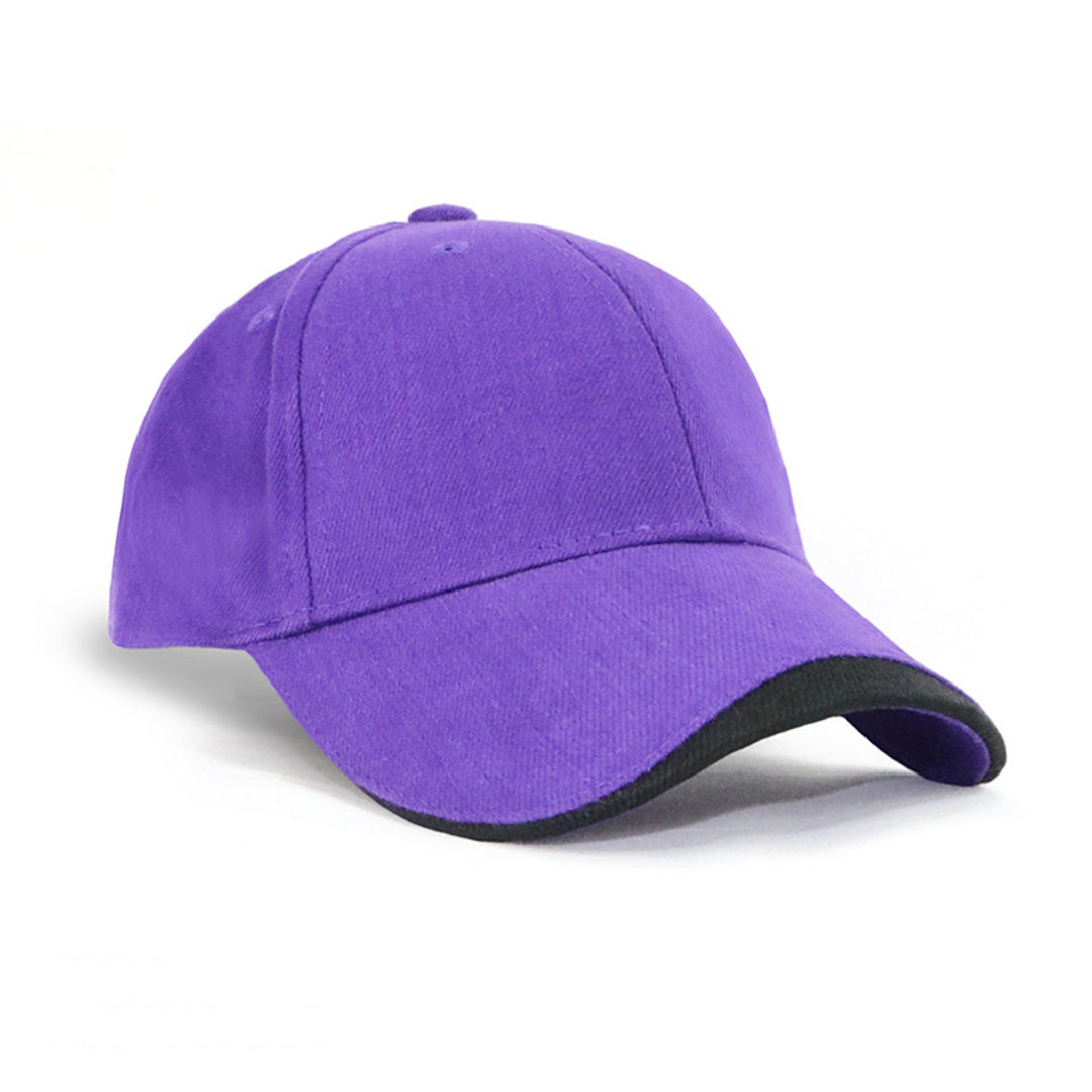 House of Uniforms The Sandwich Cap | Kids Grace Collection Purple/Black