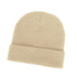 Grace Collection The Acrylic Cuff Beanie | Adults Beige Hats