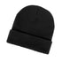Grace Collection The Acrylic Cuff Beanie | Adults Black Hats