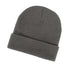 Grace Collection The Acrylic Cuff Beanie | Adults Slate Hats