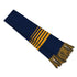 Grace Collection The Acrylic Scarf Navy/Gold Scarves