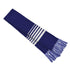 Grace Collection The Acrylic Scarf Royal/White Scarves