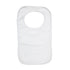 House of Uniforms The Baby Bib Ramo White