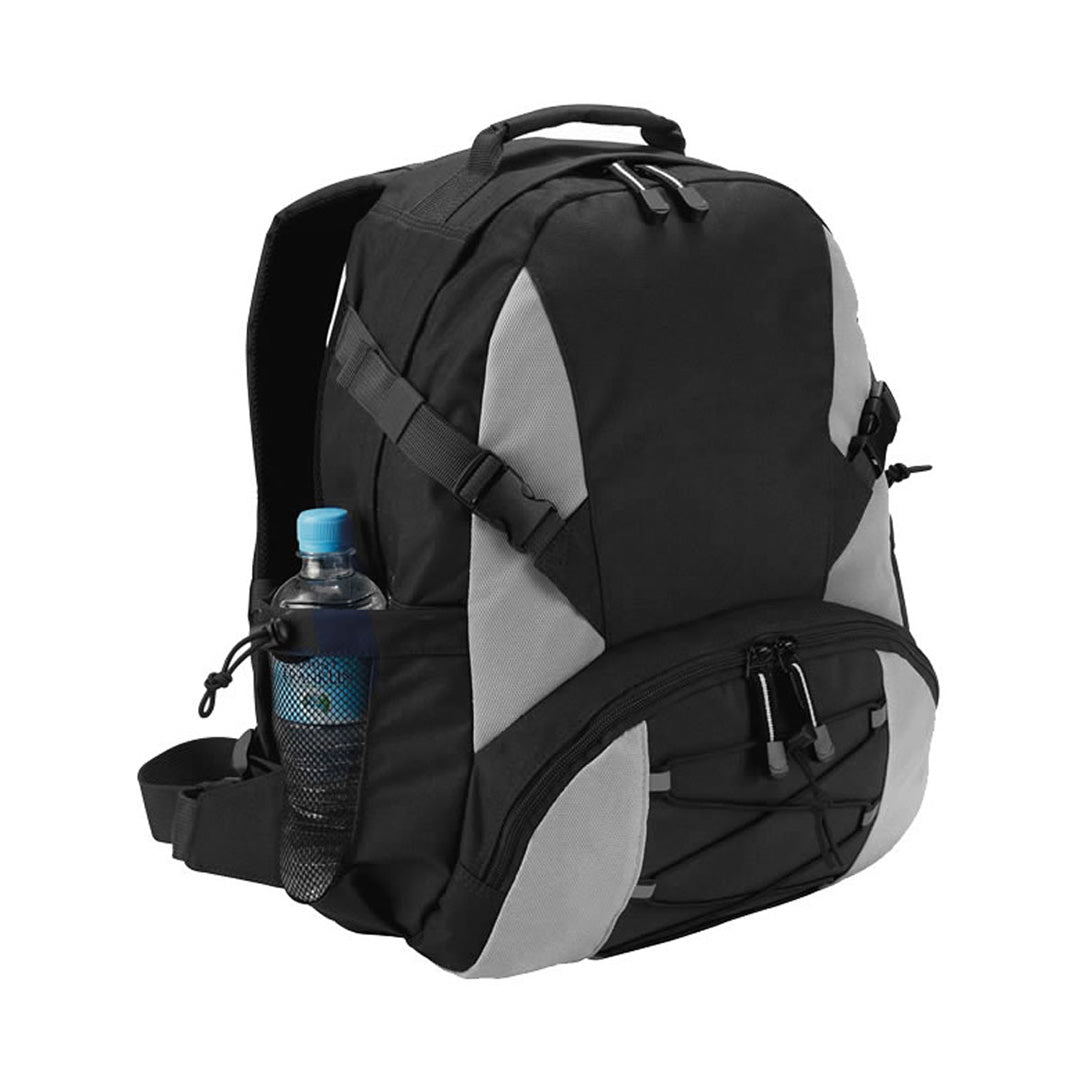 House of Uniforms The Outdoor Backpack Legend Black/Silver