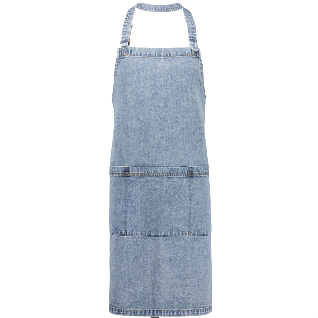 House of Uniforms The Clout Apron Biz Collection Light Blue