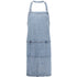 House of Uniforms The Clout Apron Biz Collection Light Blue