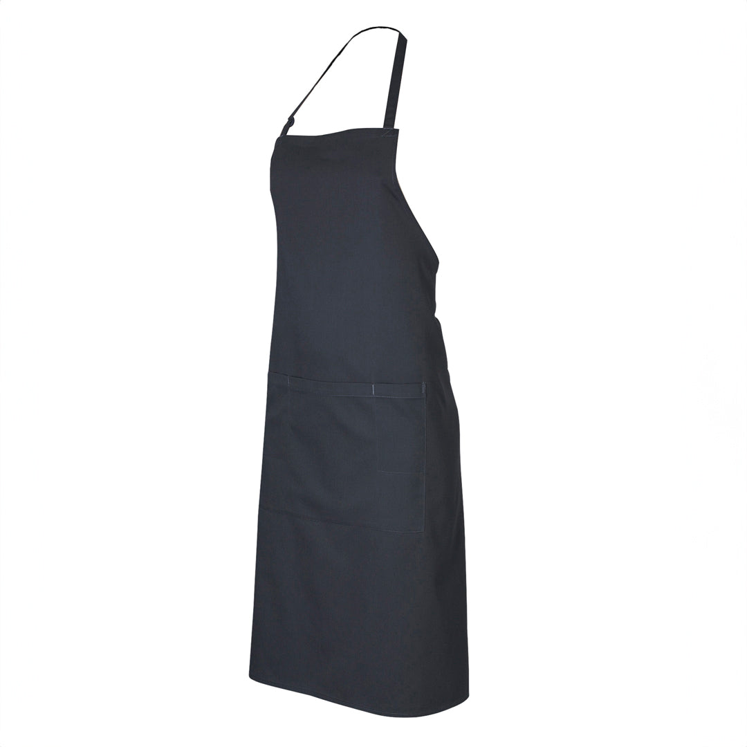 House of Uniforms The Classic Bib Apron | Adults Biz Collection Charcoal
