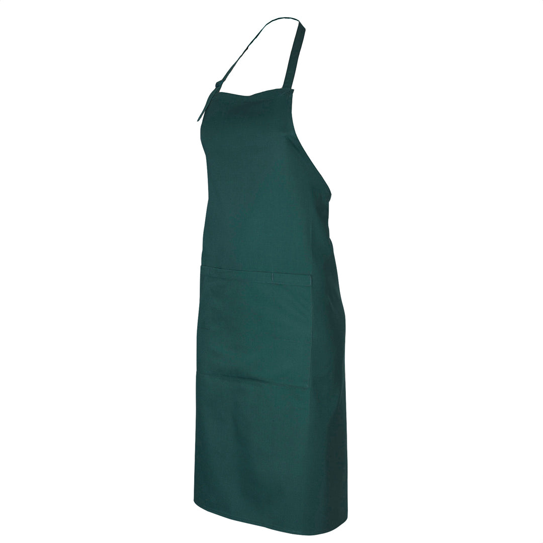 House of Uniforms The Classic Bib Apron | Adults Biz Collection Forest