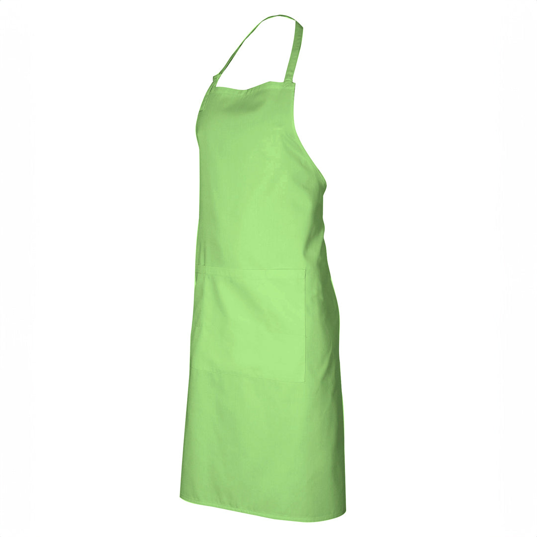 House of Uniforms The Classic Bib Apron | Adults Biz Collection Lime
