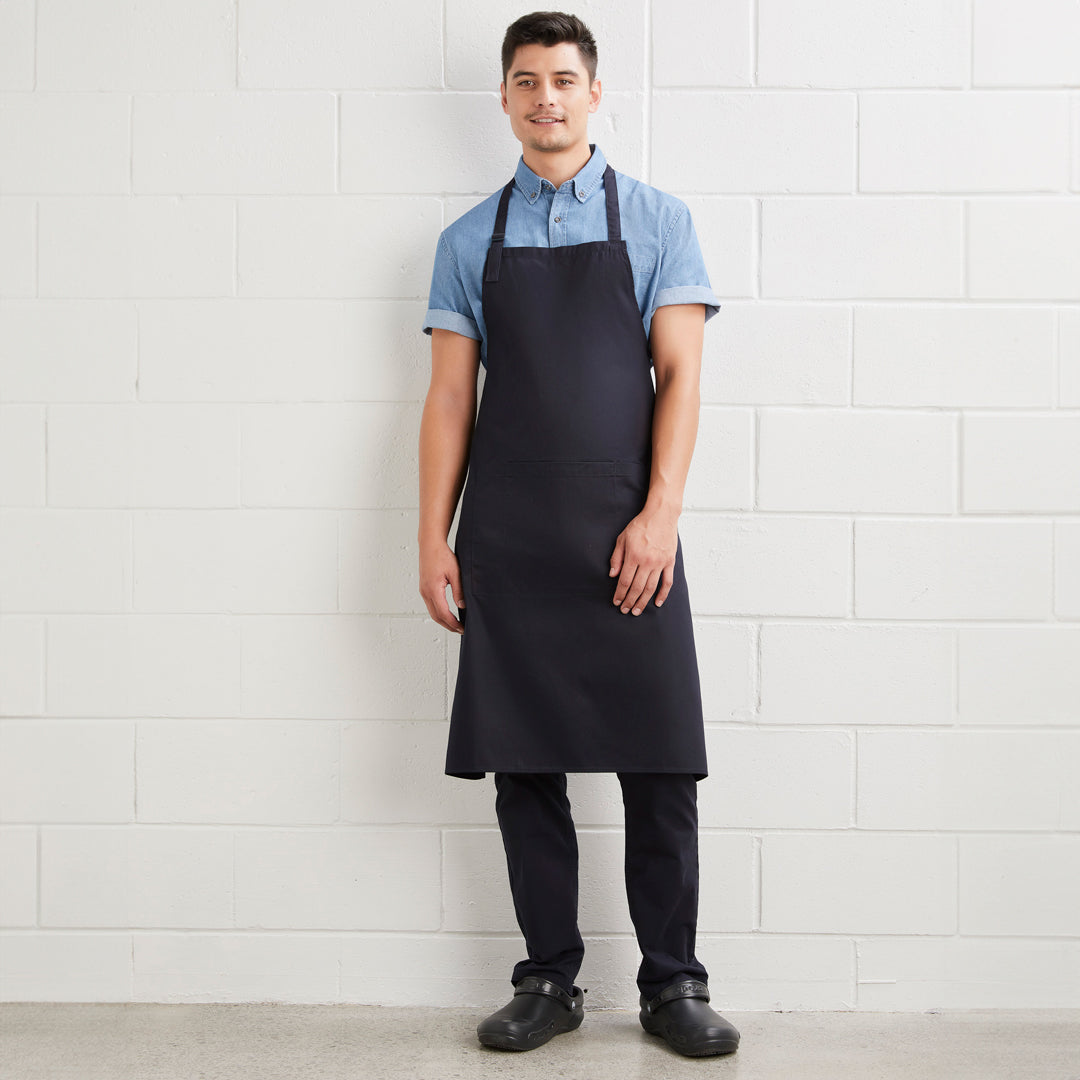 House of Uniforms The Classic Bib Apron | Adults Biz Collection 