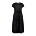 House of Uniforms The Grace T-Shirt Midi Dress Biz Collection Black