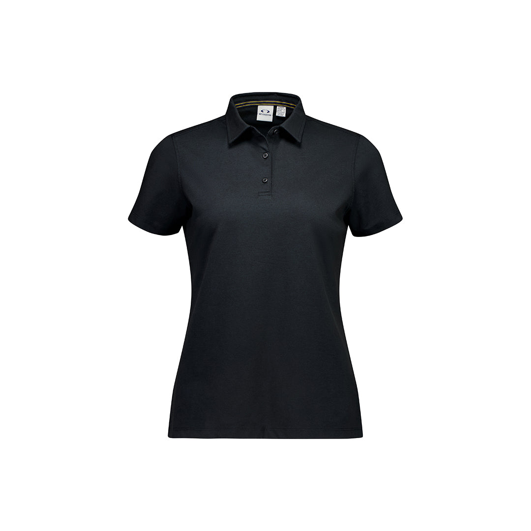Biz Collection The Venture Polo | Ladies | Short Sleeve Black Shirts & Tops