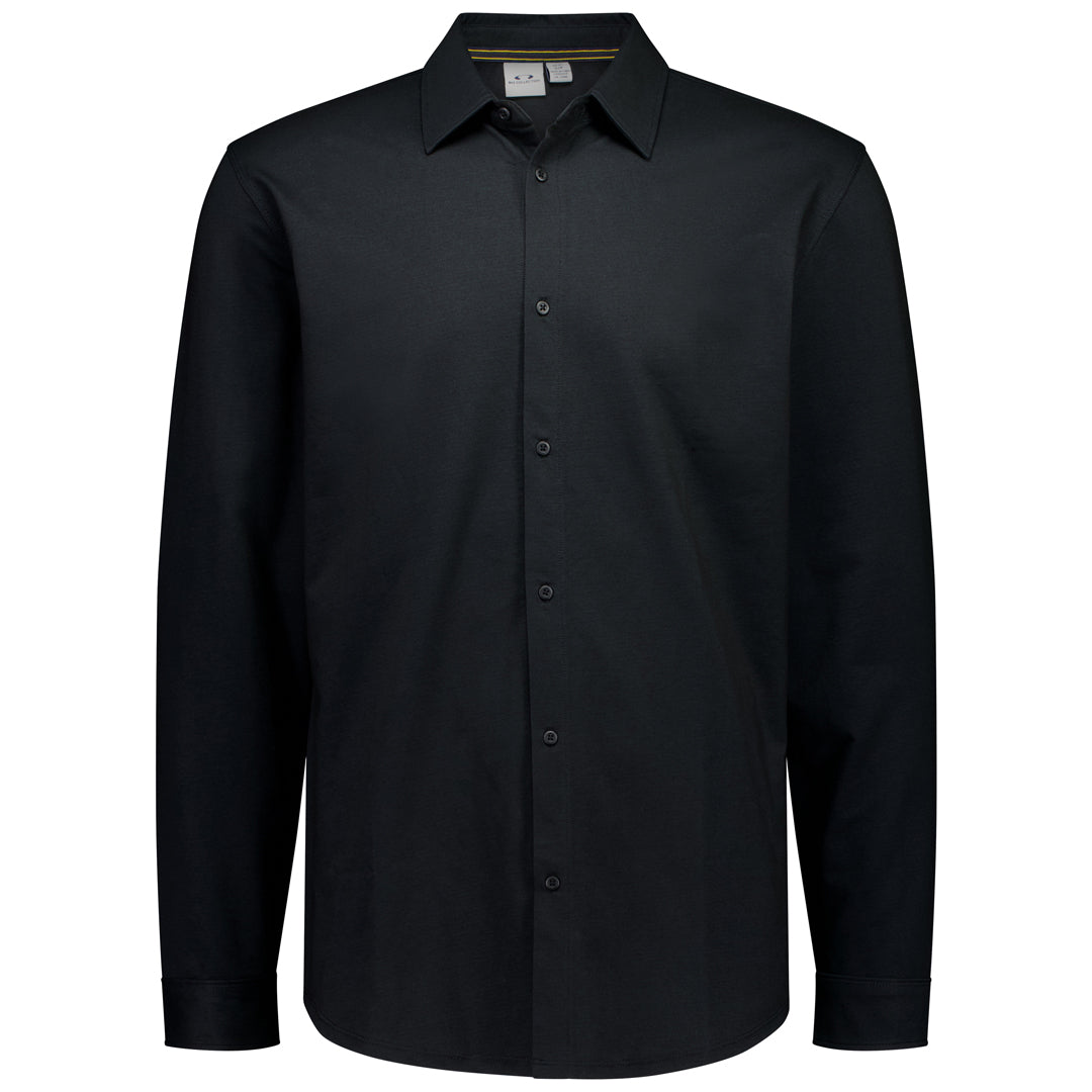 Biz Collection The Venture Shirt | Mens | Long Sleeve Black Shirts & Tops
