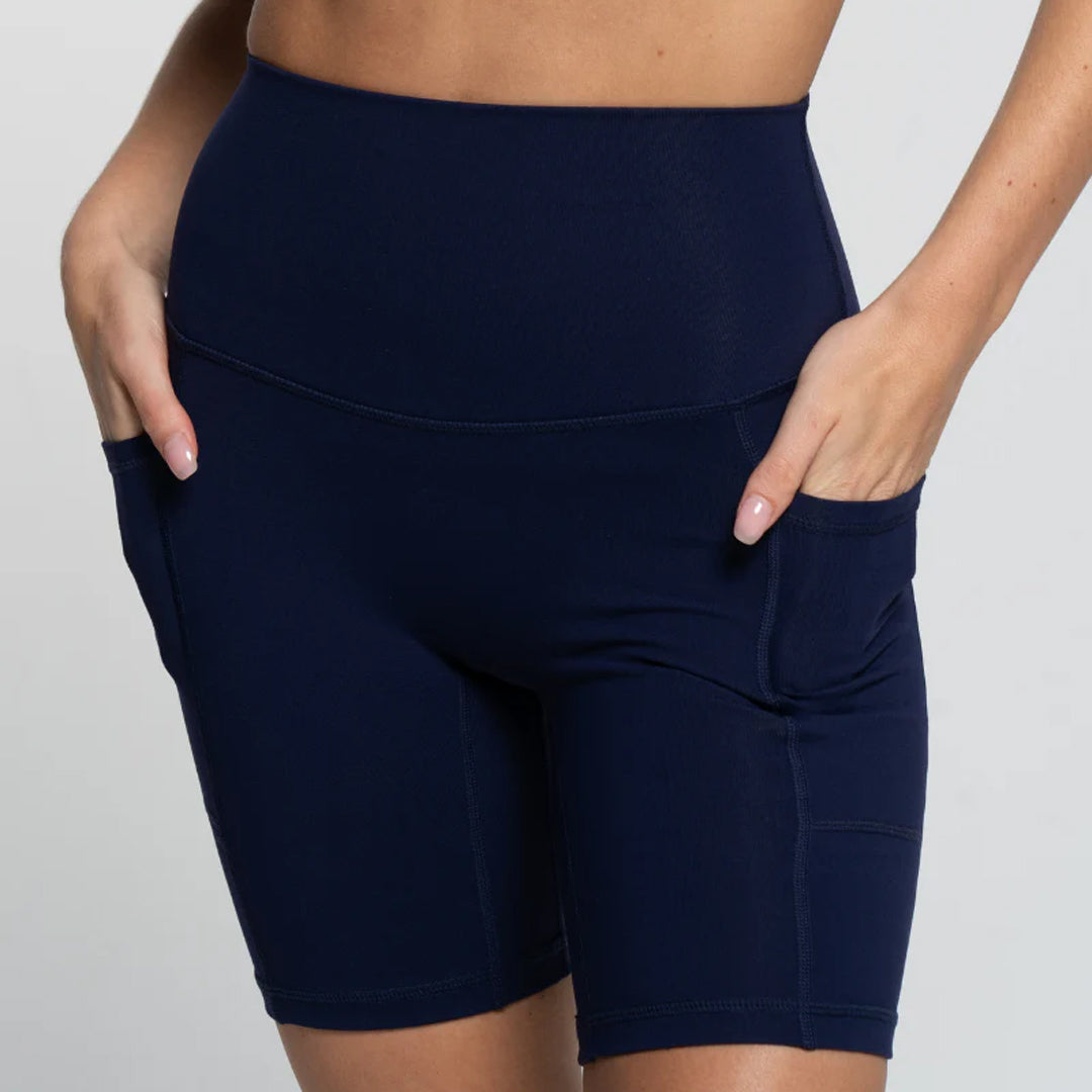 House of Uniforms The Bike Short 2.0 | Ladies Active Basics Marine
