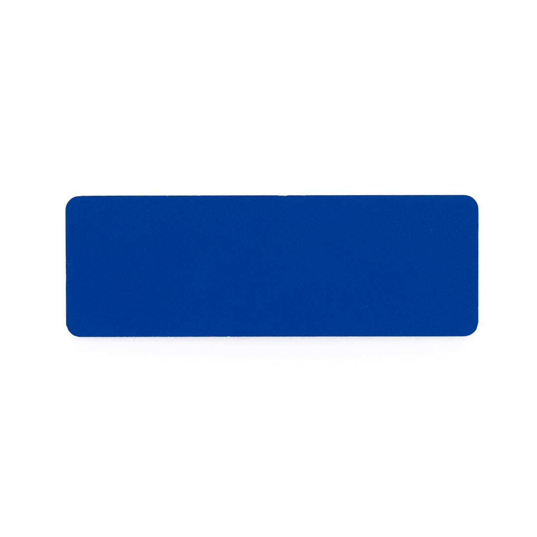 House of Uniforms The Plastic Name Badge | Pin or Magnet Fitting House of Uniforms Royal/White