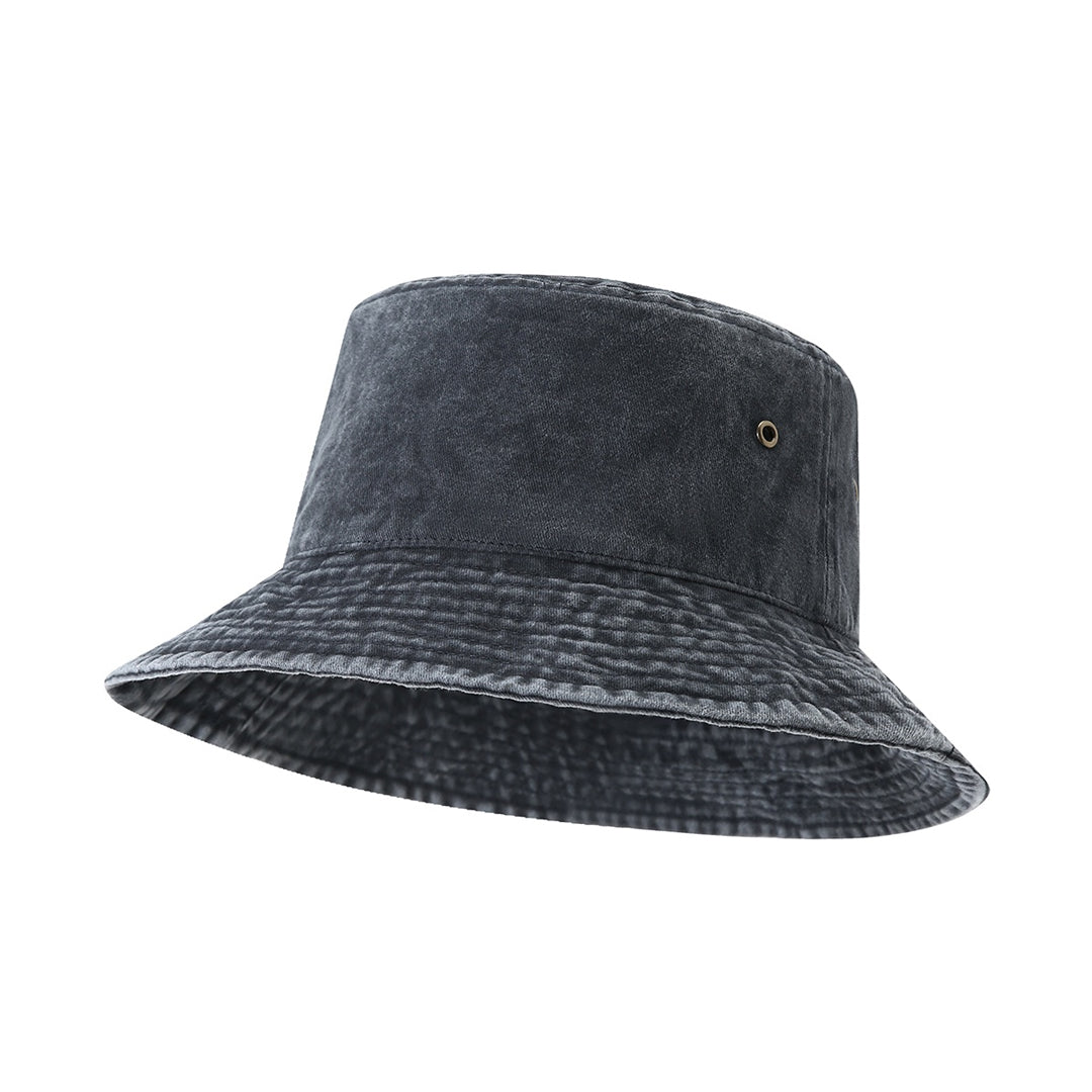House of Uniforms The Cotton Drill Washed Bucket Hat Ramo Navy