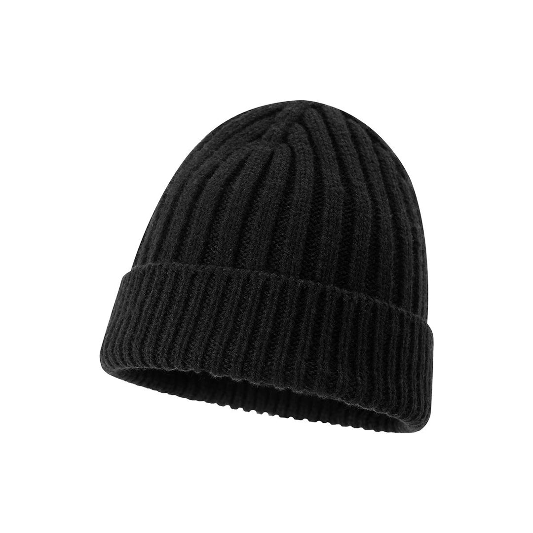 Ramo The Acrylic Blend Beanie Black Headwear