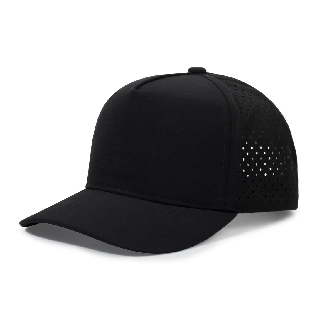 House of Uniforms The 5 Panel Sports Mesh Cap Ramo Black