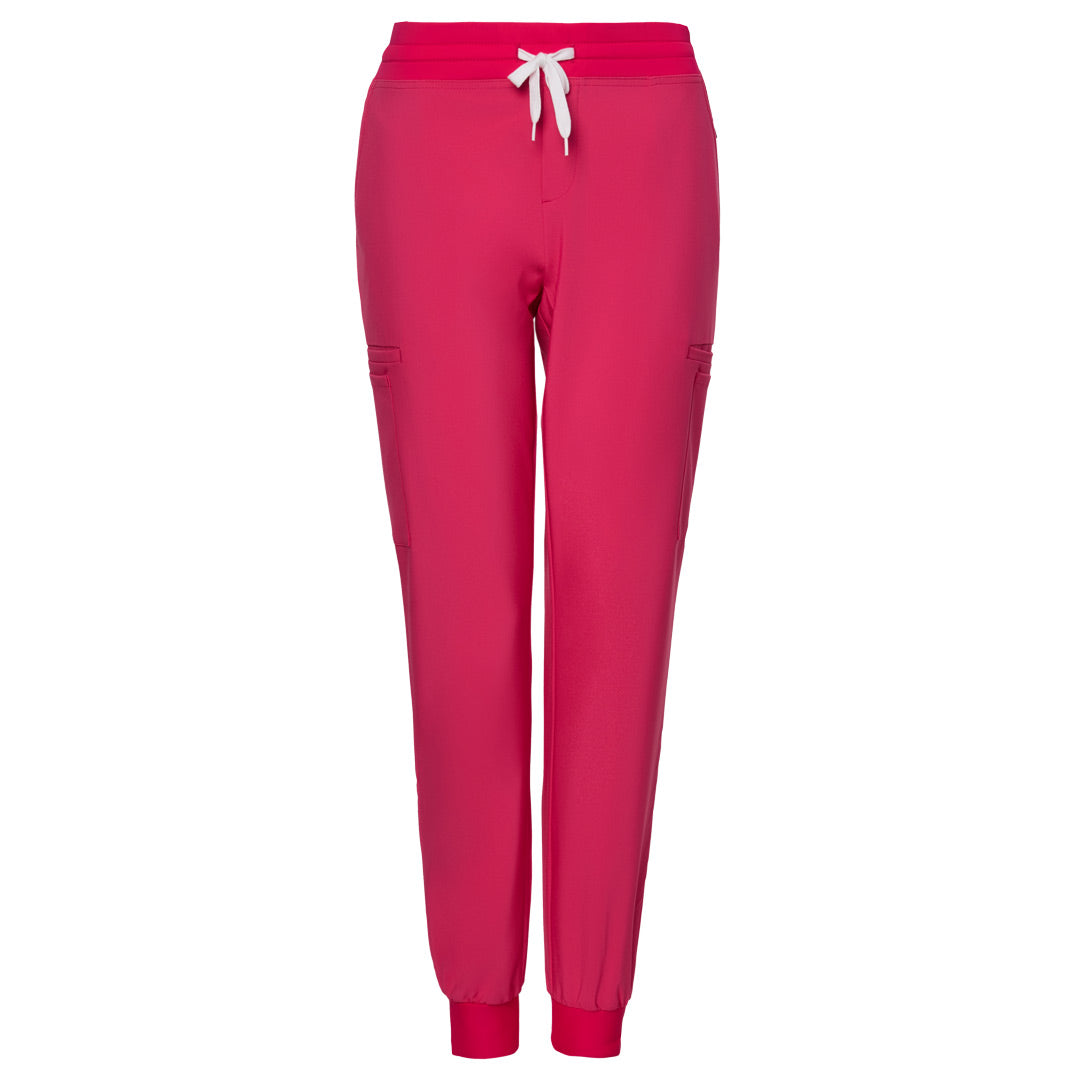 House of Uniforms The Pocket Detail Jogger | Ladies City Collection Hot Pink