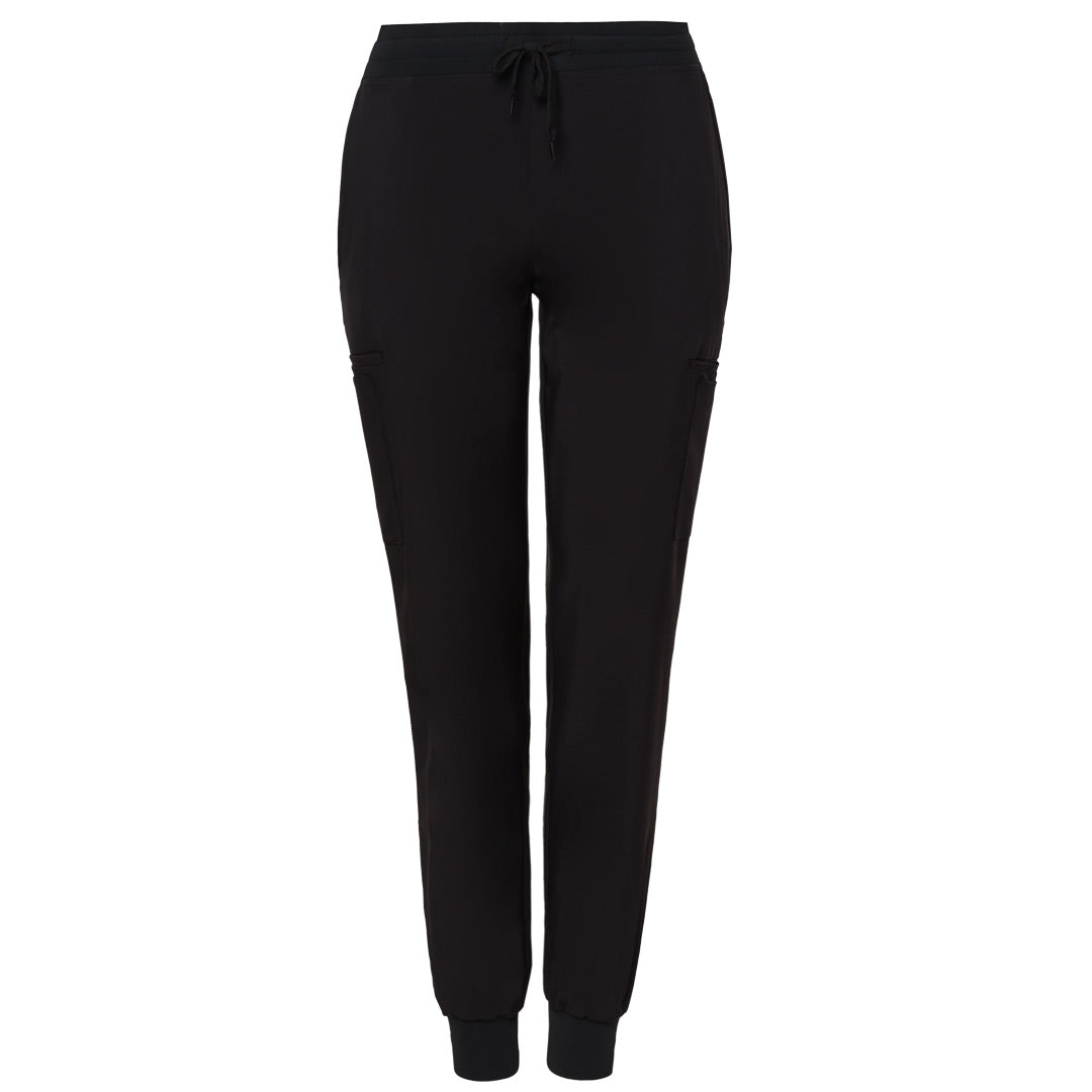 House of Uniforms The Pocket Detail Jogger | Ladies City Collection Black