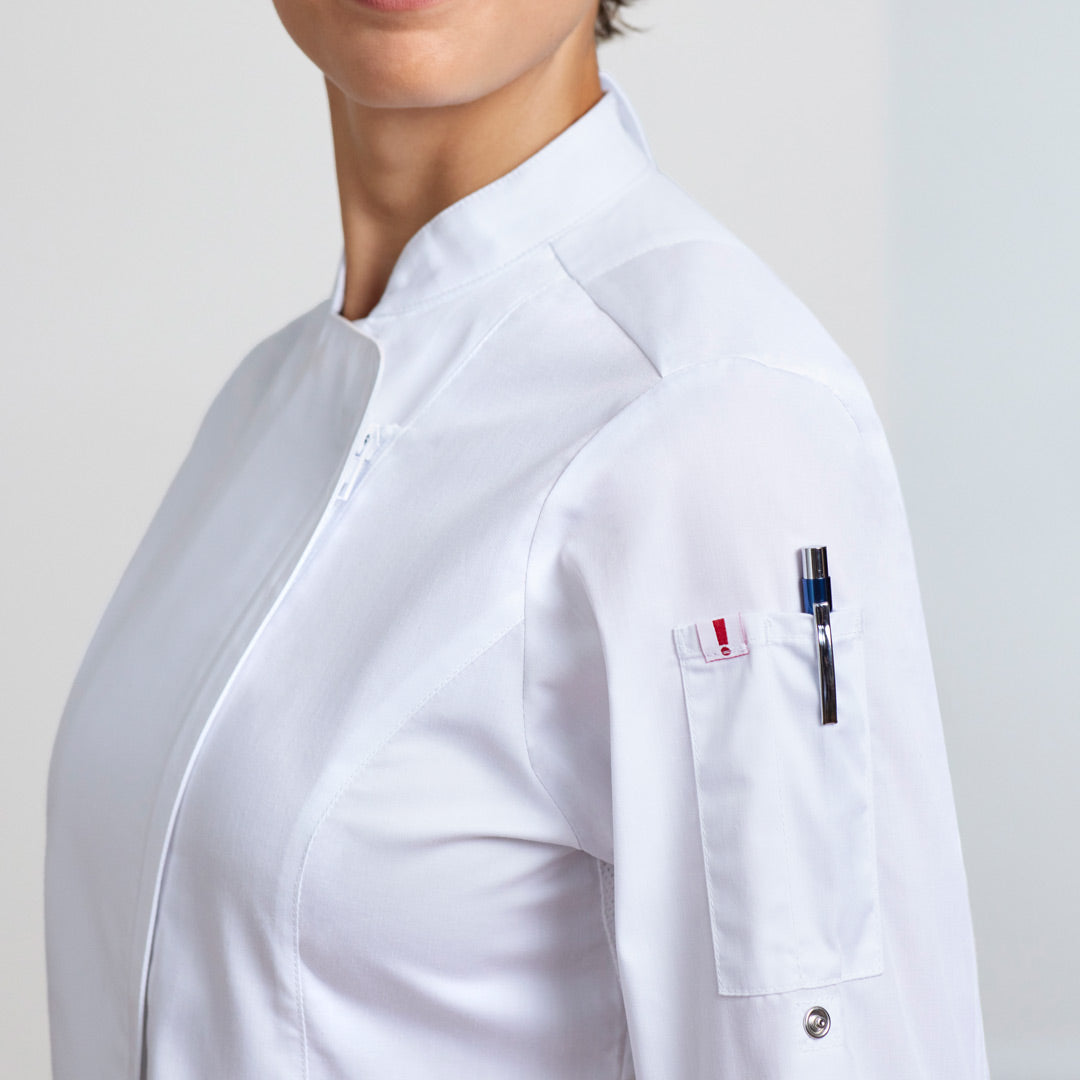 House of Uniforms The Alfresco Chefs Jacket | Ladies Yes! Chef 