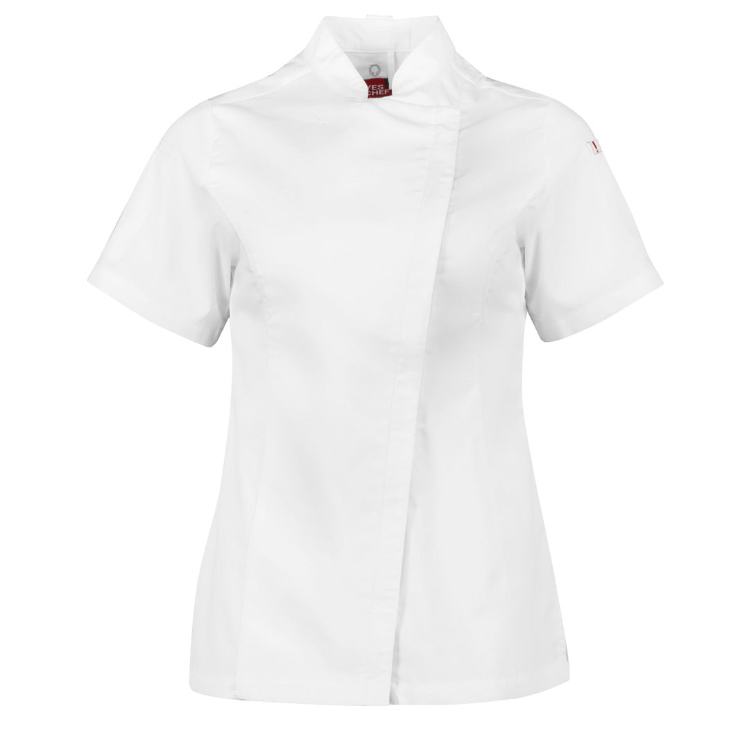 House of Uniforms The Alfresco Chefs Jacket | Ladies Yes! Chef White