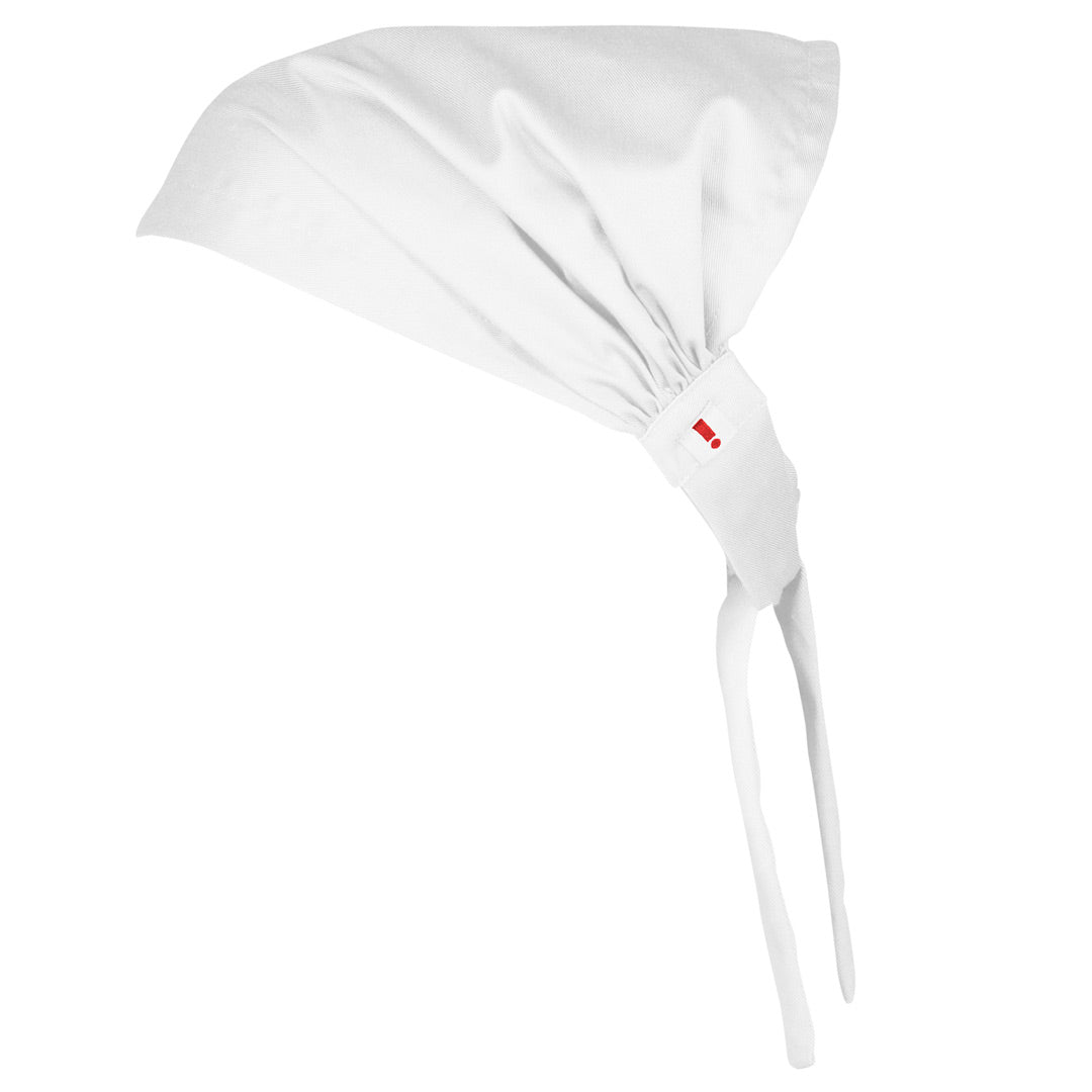 House of Uniforms The Twist Bandana | Adults Yes! Chef White