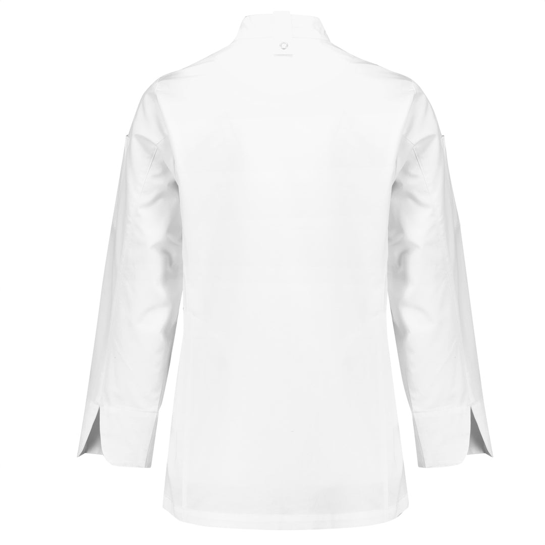 House of Uniforms The Gusto Chef Jacket | Long Sleeve | Ladies Yes! Chef 