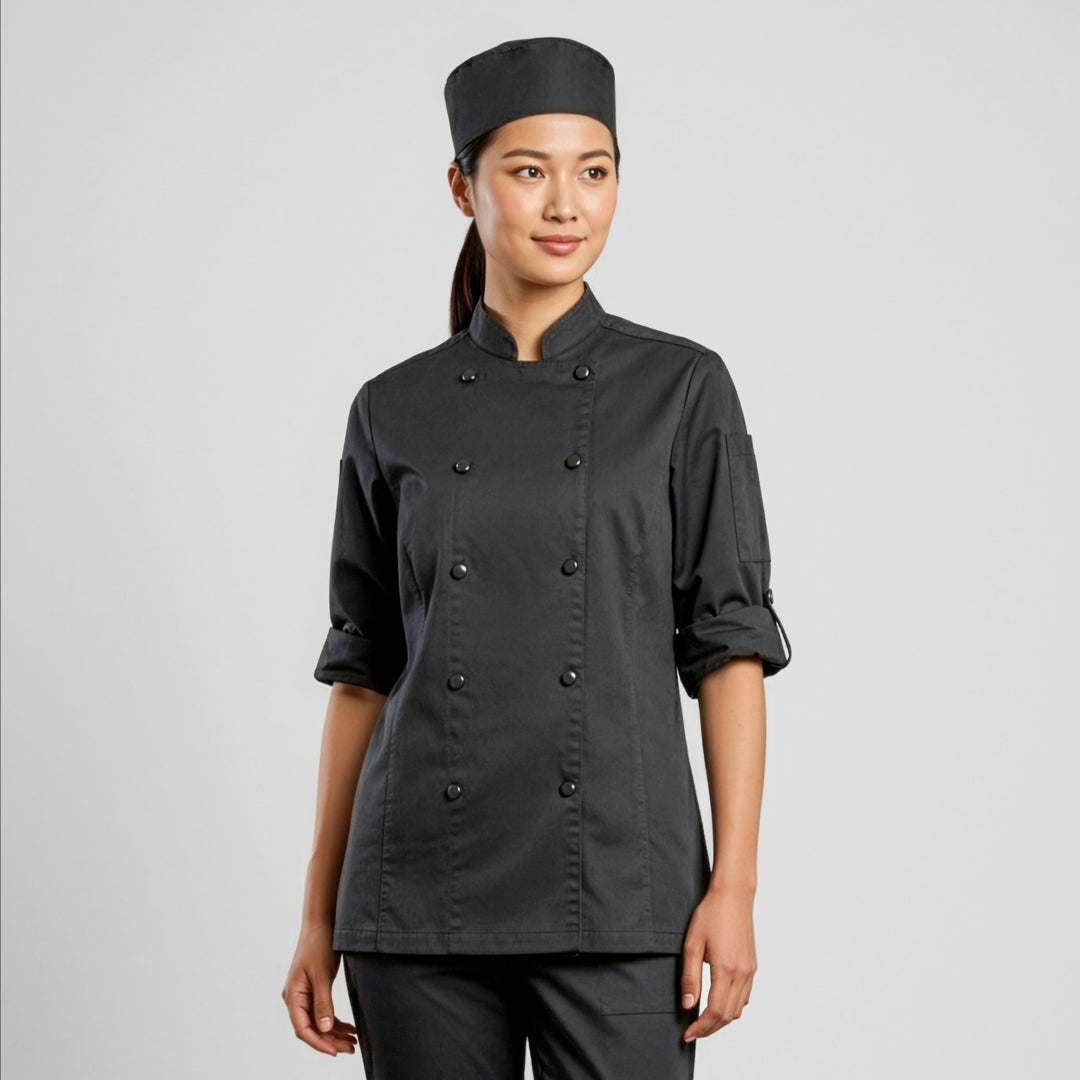Yes! Chef The Gusto Chef Jacket | Long Sleeve | Ladies Chef's Jackets