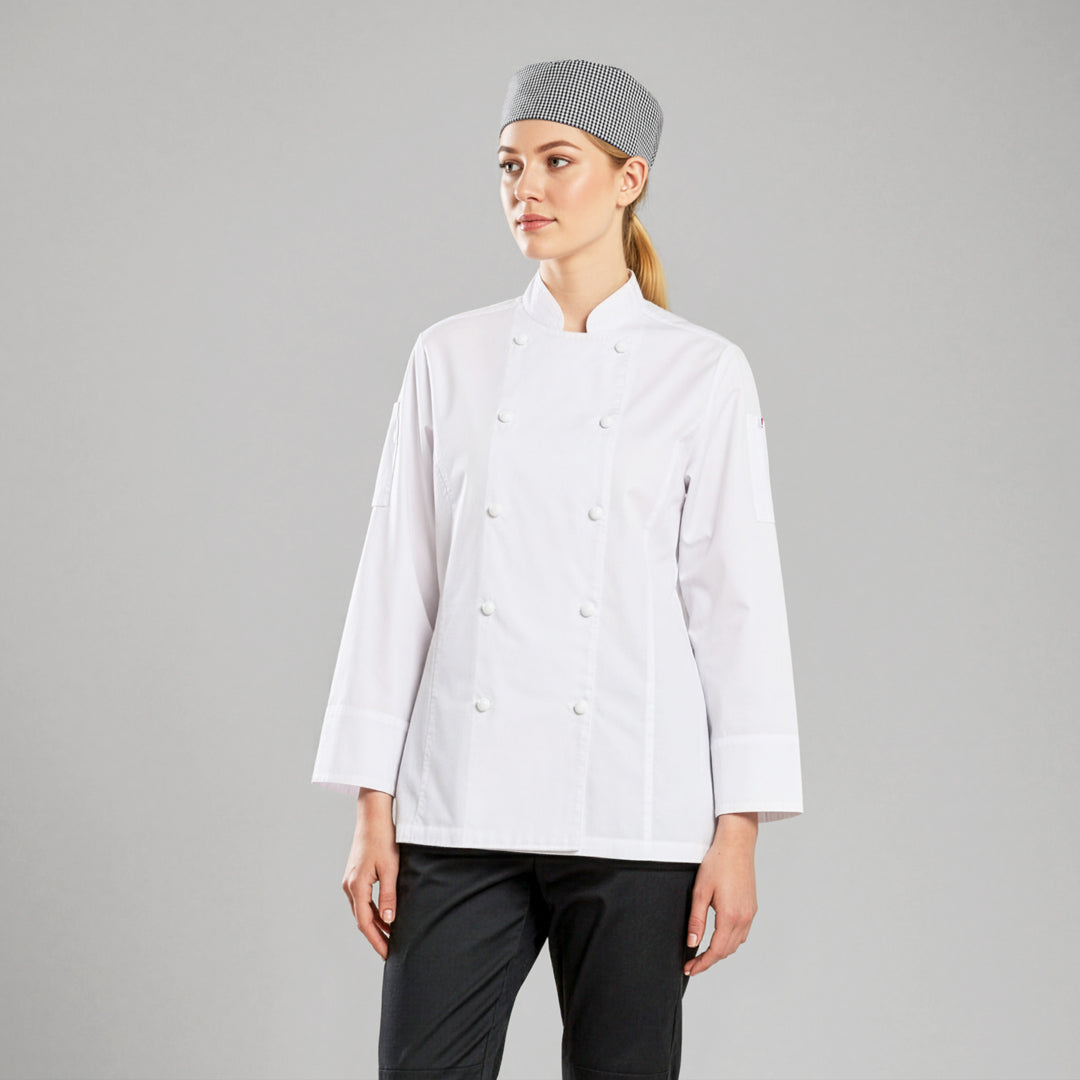 Yes! Chef The Gusto Chef Jacket | Long Sleeve | Ladies Chef's Jackets