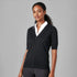 Biz Care The Zip Front Cardigan | Short Sleeve | Ladies Shirts & Tops
