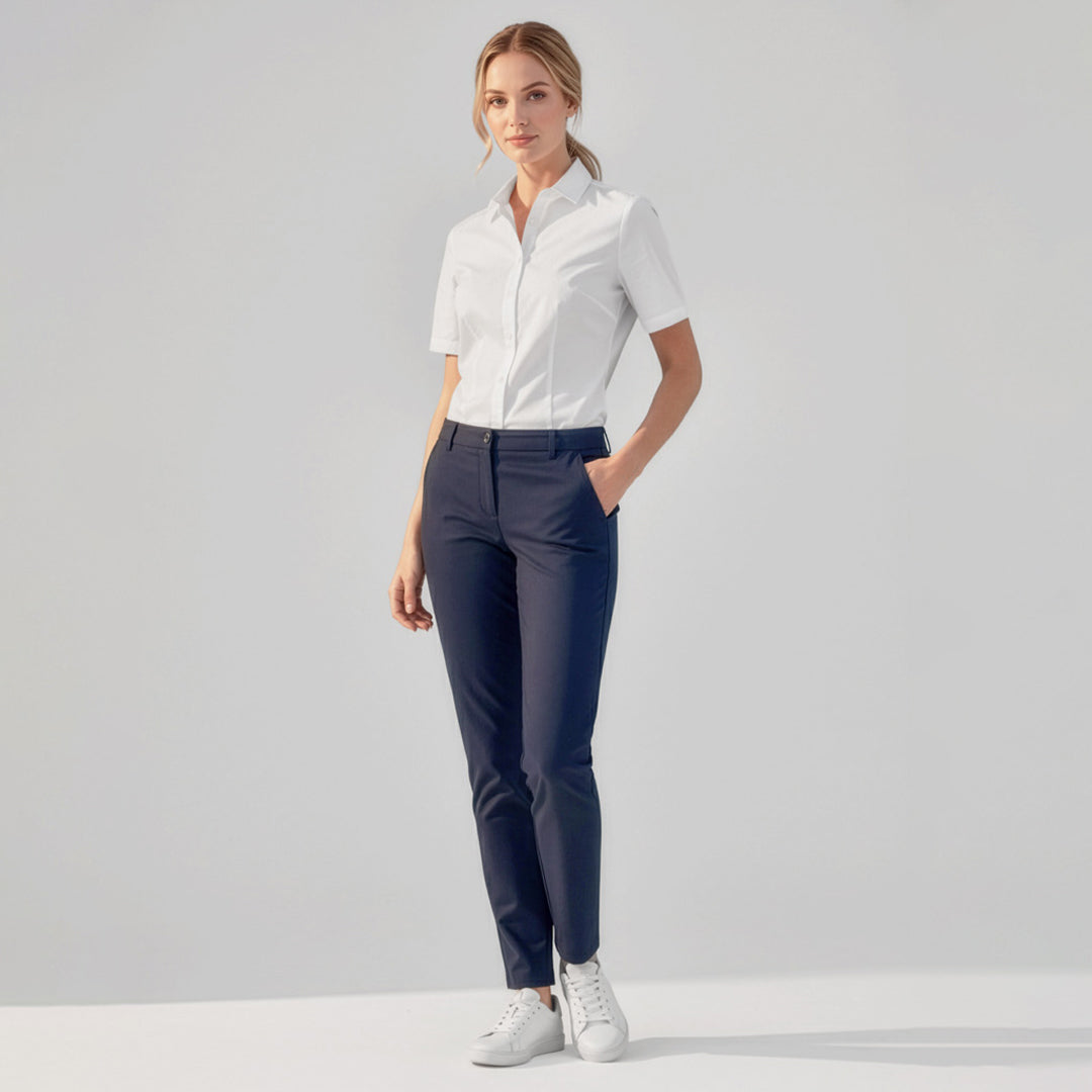 Biz Care The Comfort Waist Slim Leg Pant | Ladies Pants