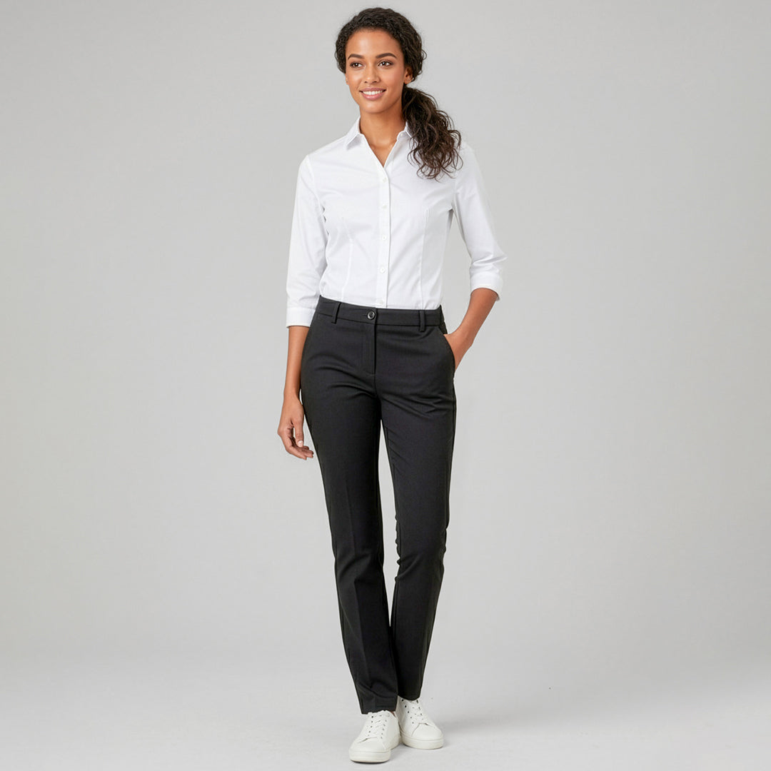 Biz Care The Comfort Waist Straight Leg Pant | Ladies Pants