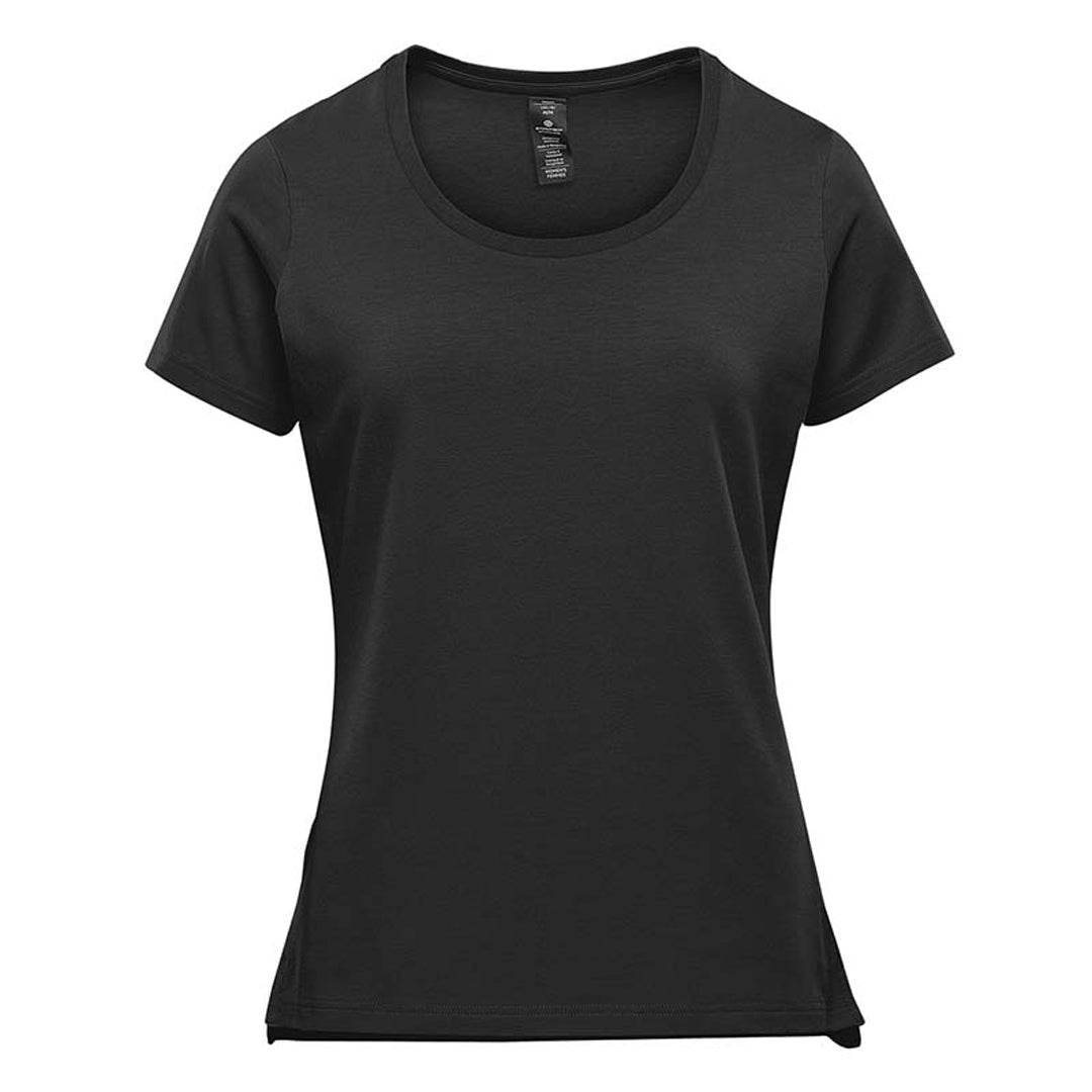 House of Uniforms The Montebello Tee | Short Sleeve | Ladies Stormtech Black