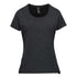 House of Uniforms The Montebello Tee | Short Sleeve | Ladies Stormtech Charcoal Marle