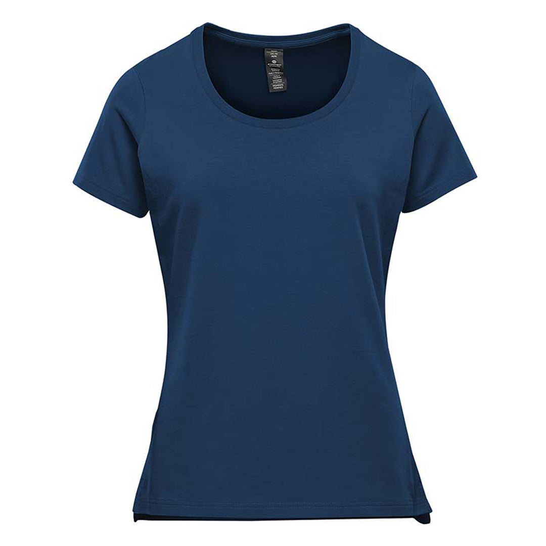 House of Uniforms The Montebello Tee | Short Sleeve | Ladies Stormtech Indigo