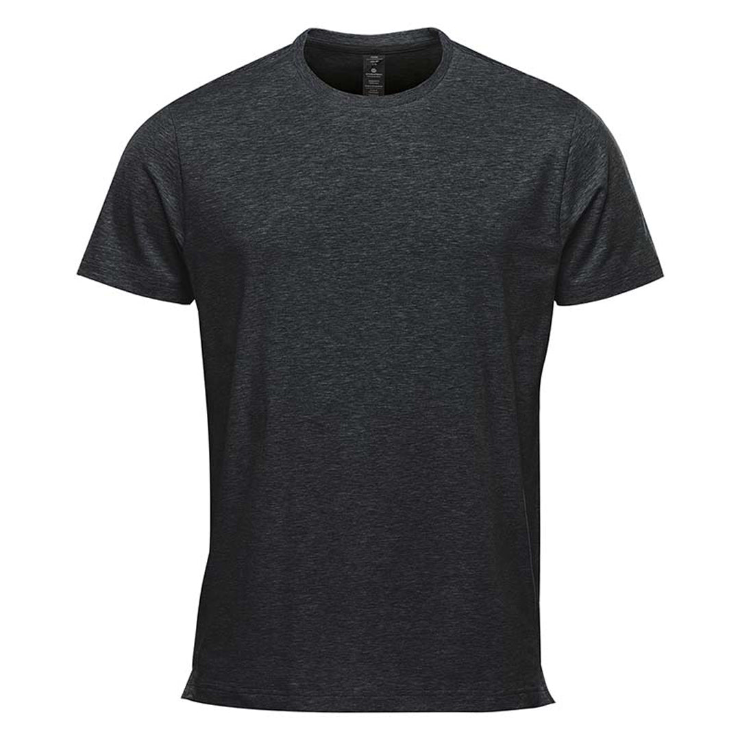 House of Uniforms The Montebello Tee | Short Sleeve | Mens Stormtech Charcoal Marle