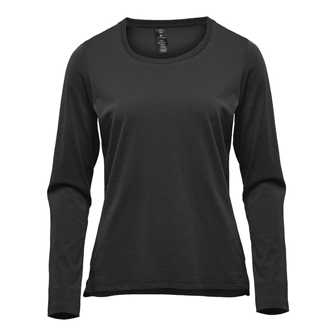 House of Uniforms The Equinox Tee | Long Sleeve | Ladies Stormtech Black