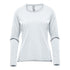 House of Uniforms The Equinox Tee | Long Sleeve | Ladies Stormtech White