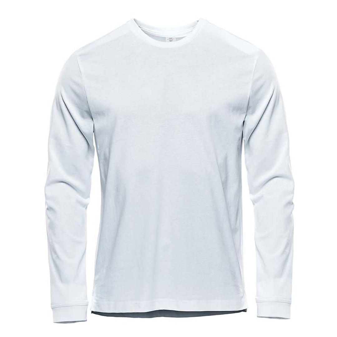 House of Uniforms The Equinox Tee | Long Sleeve | Mens Stormtech White